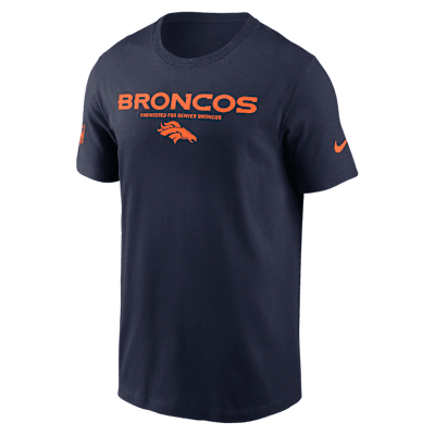 Deuxieme Classe DENVER FOOT BALL Tシャツ NFL Team Apparel Youth Denver Broncos Orange Posterize T